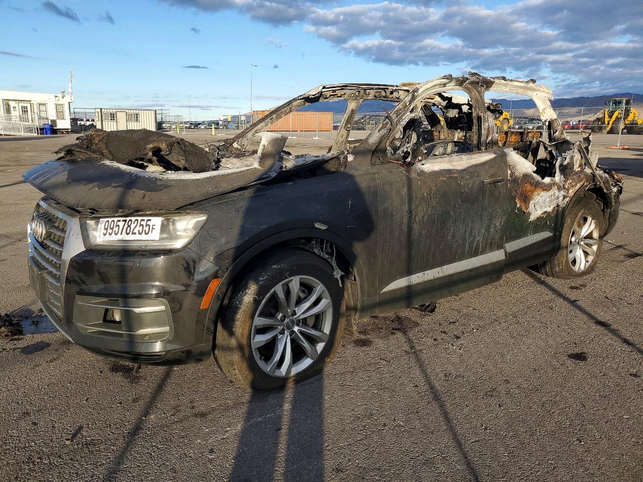 2019 Audi Q7 — Burn — aukcja Copart nv - las vegas west - 1