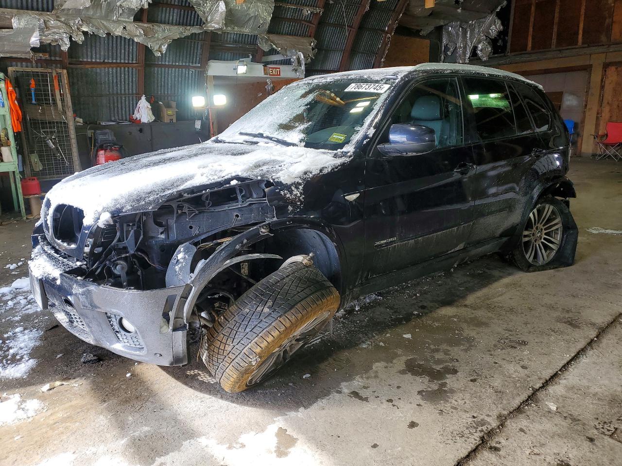 2012 BMW X5 — Front End — aukcja Copart amstd, 5915 ny-30, amsterdam ny 12010 - 1