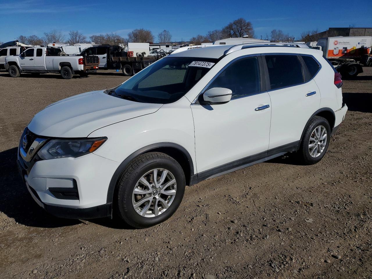 2017 Nissan Rogue — Rear End — aukcja Copart mt - billings - 1