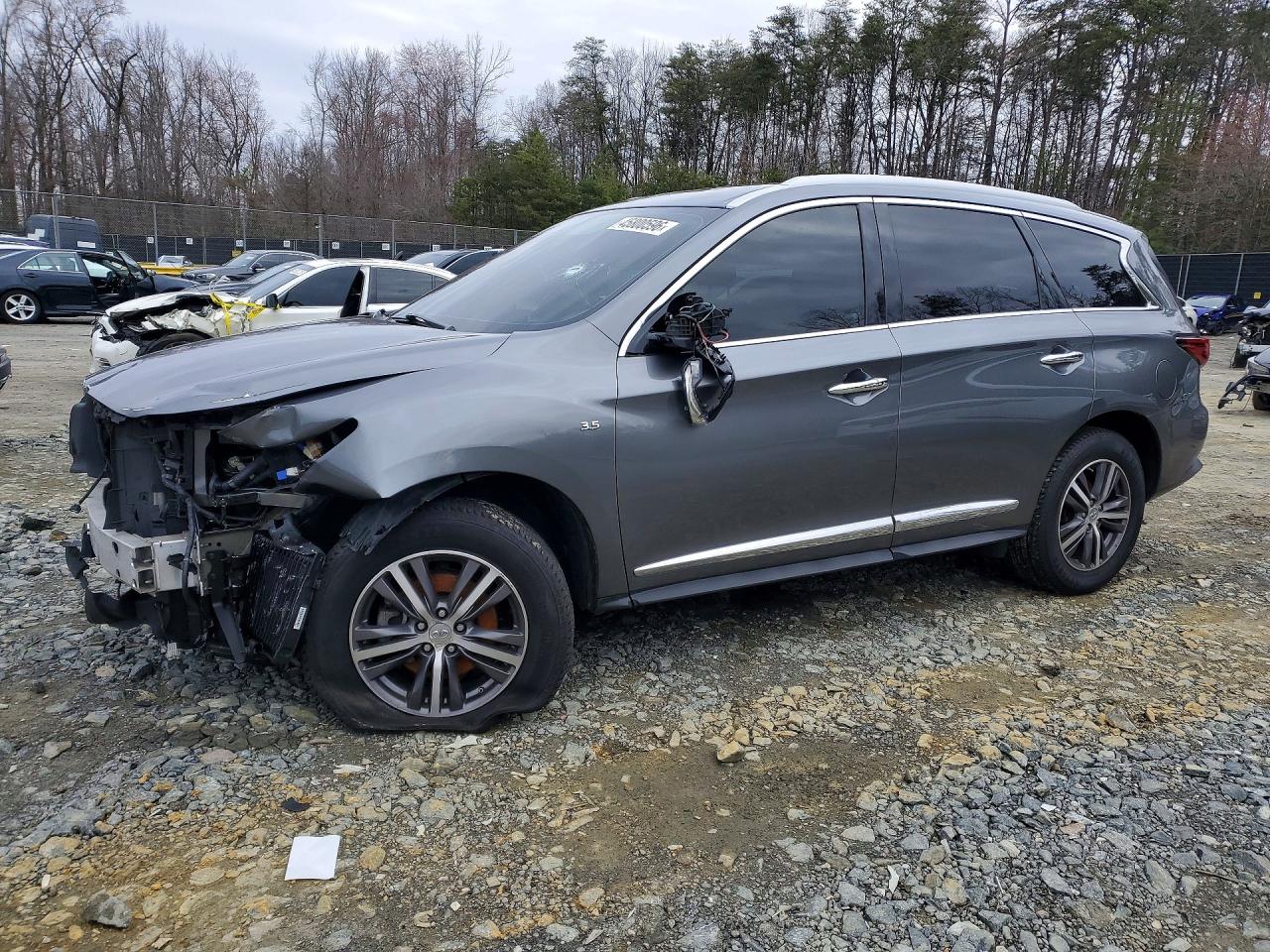 2019 Infiniti QX60 — Front End — aukcja Copart dc - washington dc - 1