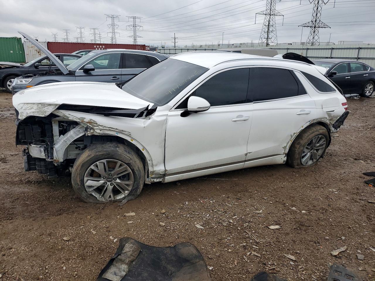 2022 Genesis GV70 — Rear End — aukcja Copart il - chicago north - 1