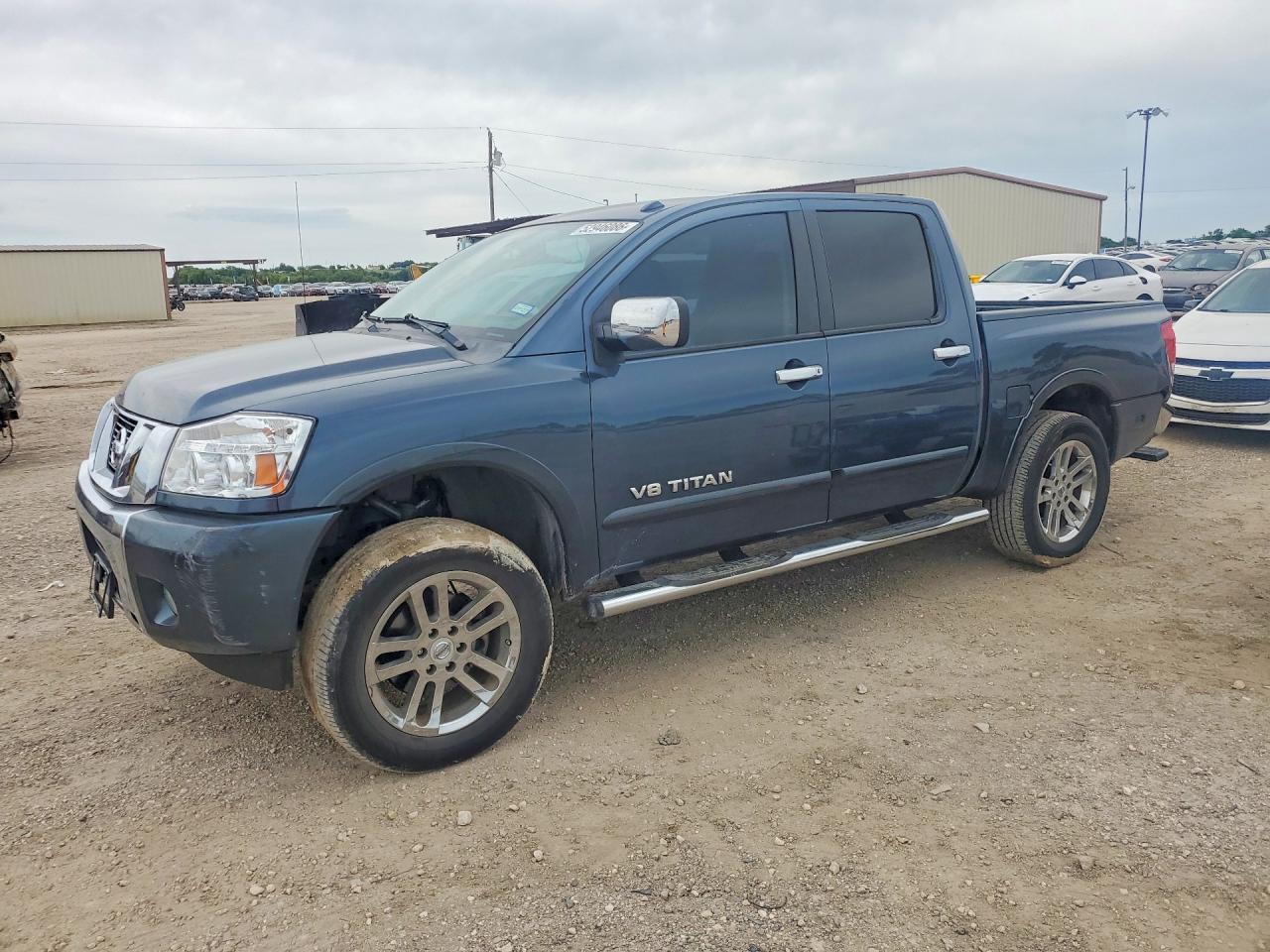 2014 Nissan Titan — Rear End — auction Copart tx - waco - 1
