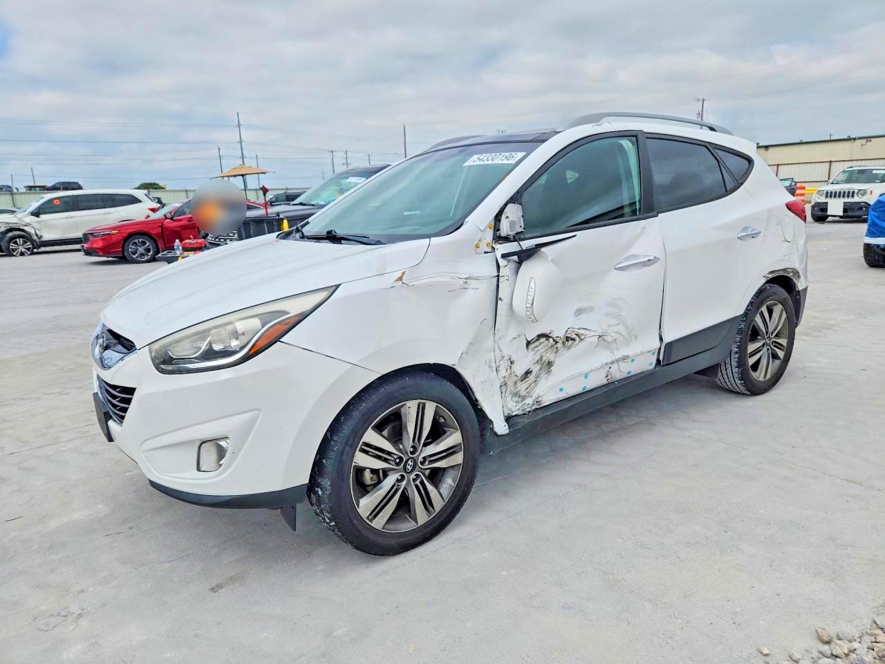 2014 Hyundai Tucson — Side — aukcja Copart tx - ft. worth - 1