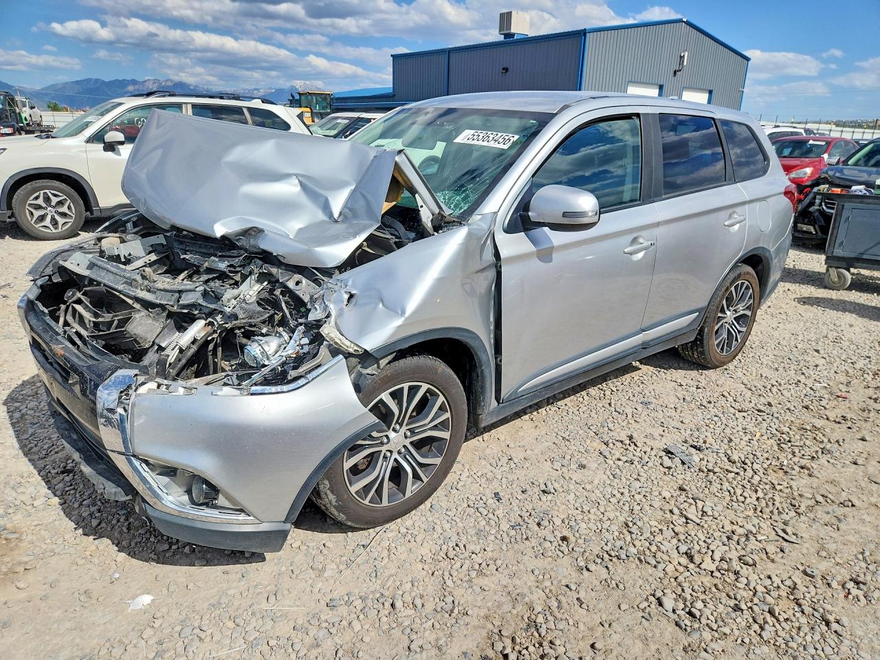 2018 Mitsubishi Outlander — Front End — aukcja Copart ut - salt lake city - 1