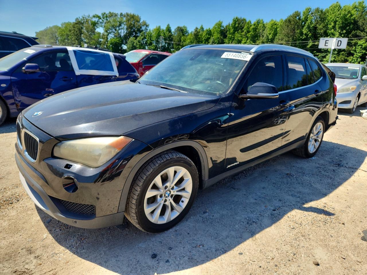 2014 BMW X1 — Rear End — auction Copart va - hampton - 1