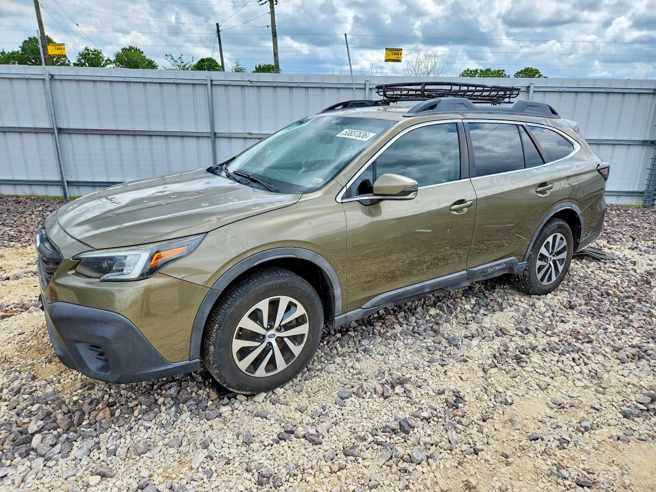 2020 Subaru Outback — Hail — auction Copart seymour sublot, 306 cobblestone drive, seymour mo 65746 - 1