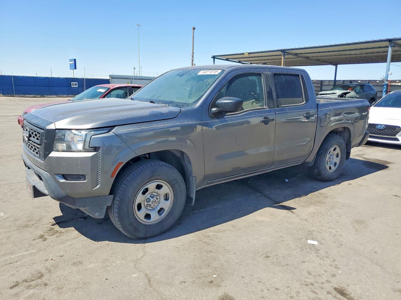 2022 Nissan Navara (Frontier) — Burn - Interior — auction Copart tx - el paso - 1