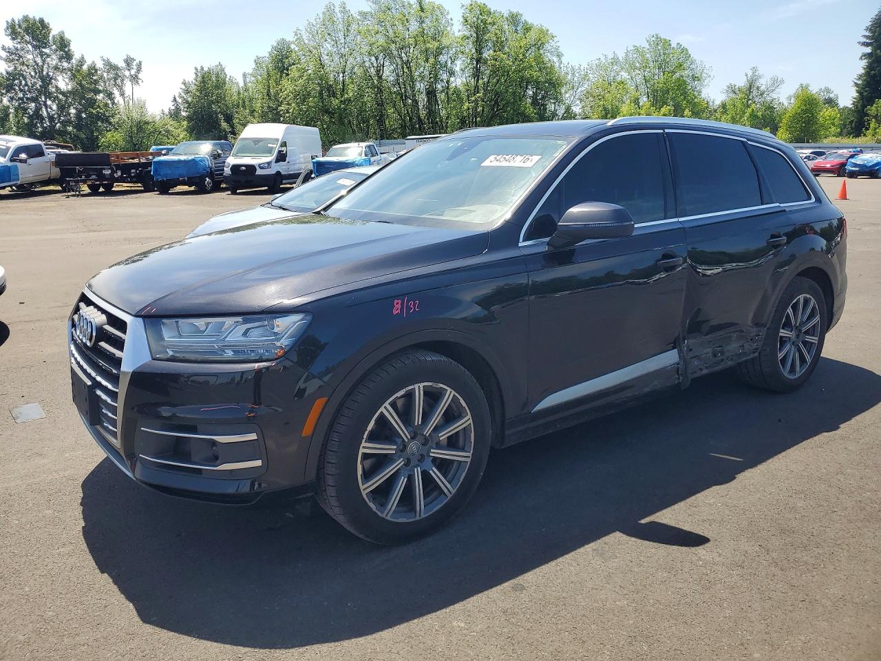 2017 Audi Q7 — Side — aukcja Copart or - portland north - 1