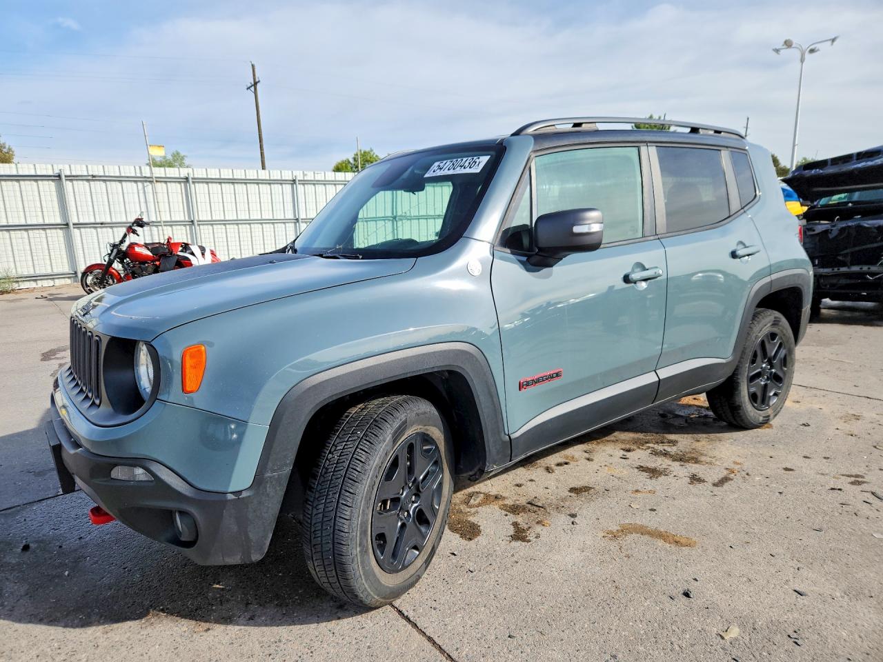 2018 Jeep Renegade — Front End — aukcja Copart co - denver south - 1