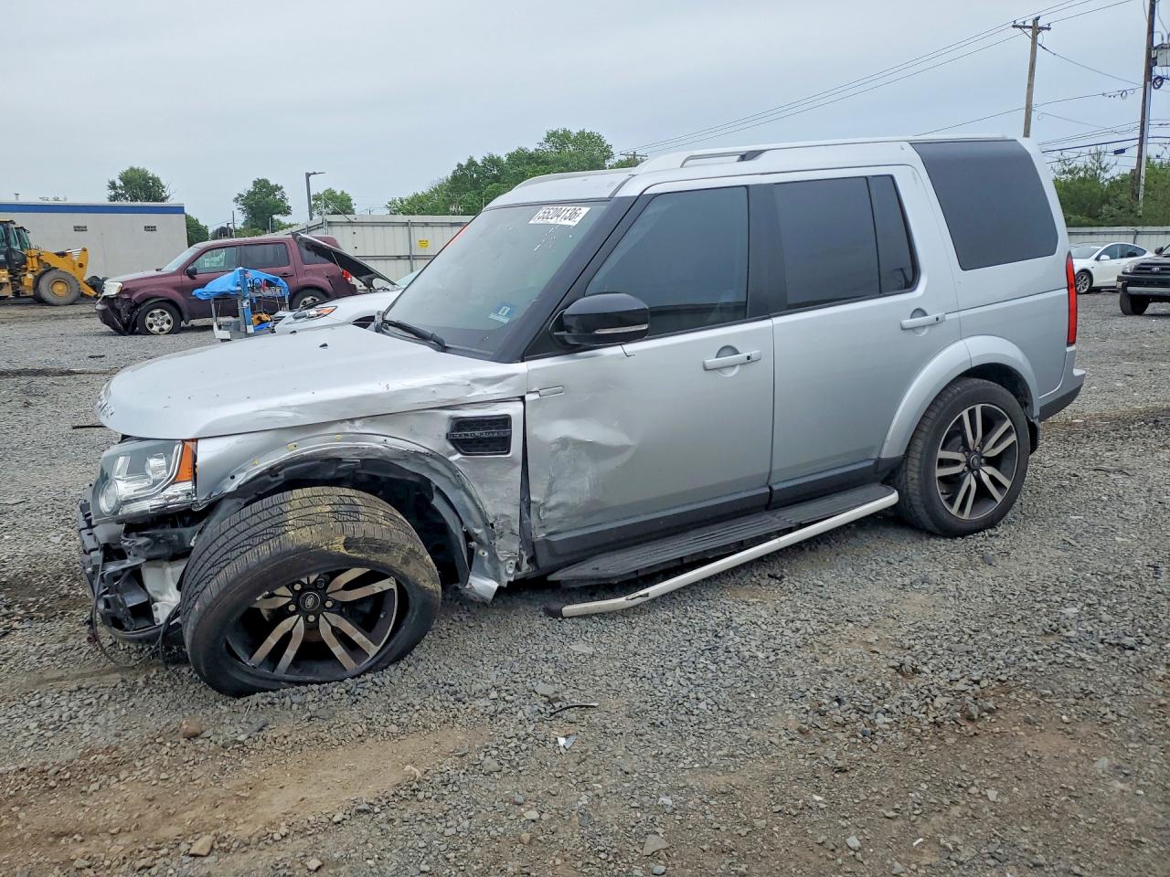 2016 Land Rover LR4 — Front End — aukcja Copart nj - somerville - 1