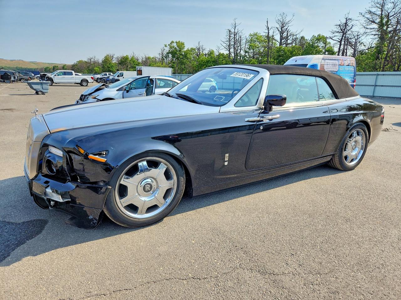 2009 Rolls-Royce Phantom — Front End — aukcja Copart ny - long island - 1