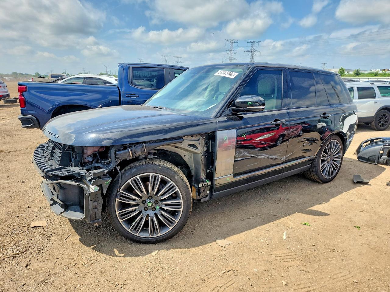 2021 Land Rover Range Rover — Front End — aukcja Copart il - chicago north - 1