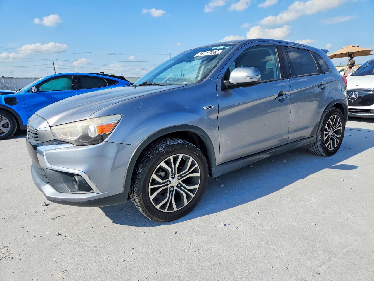 2017 Mitsubishi Outlander — Undercarriage — aukcja Copart tx - ft. worth - 1