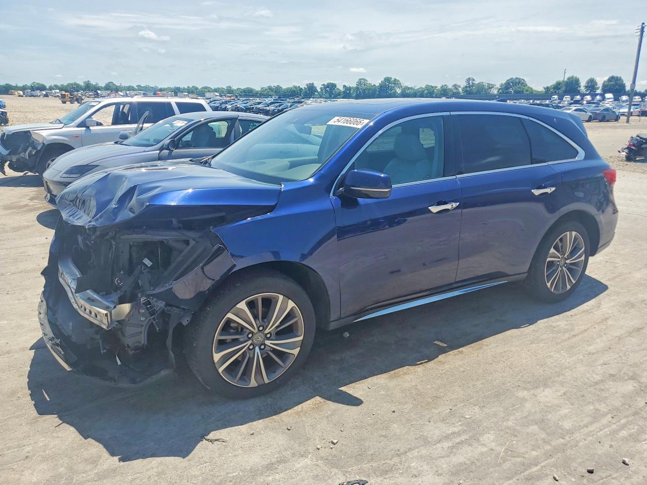 2018 Acura MDX — Front End — auction Copart mo - sikeston - 1
