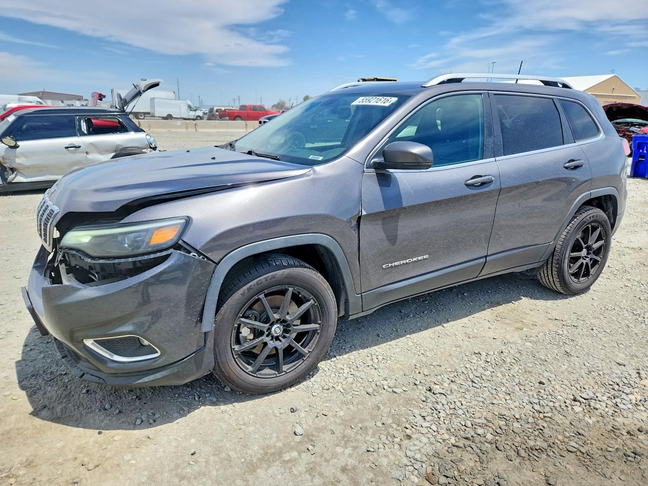 2019 Jeep Cherokee — Front End — aukcja Copart co - denver - 1