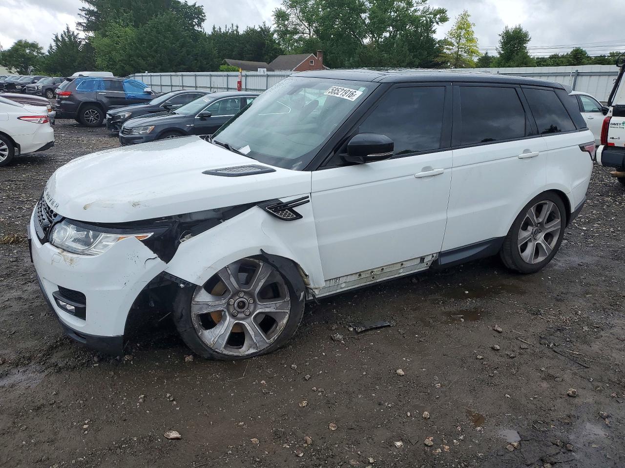 2015 Land Rover Range Rover Sport — Front End — aukcja Copart md - baltimore - 1