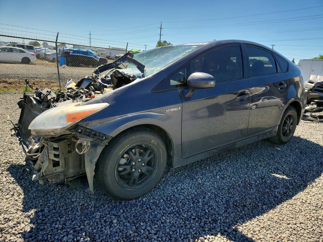 2014 Toyota Prius — Front End — aukcja Copart or - eugene - 1