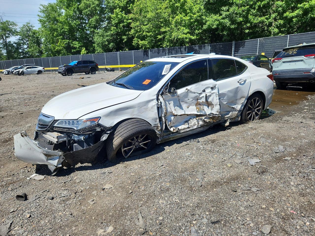 2017 Acura TLX — All Over — aukcja Copart dc - washington dc - 1