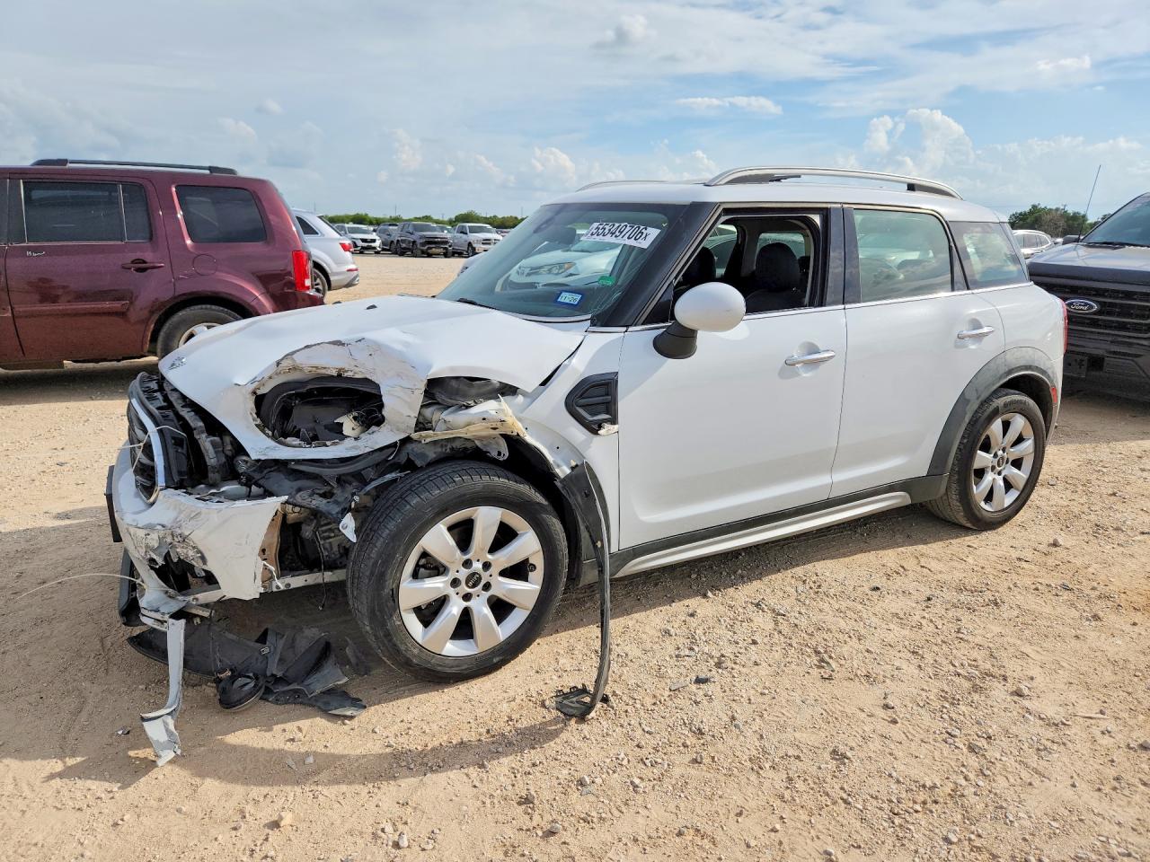 2019 MINI Cooper — Front End — aukcja Copart tx - san antonio - 1