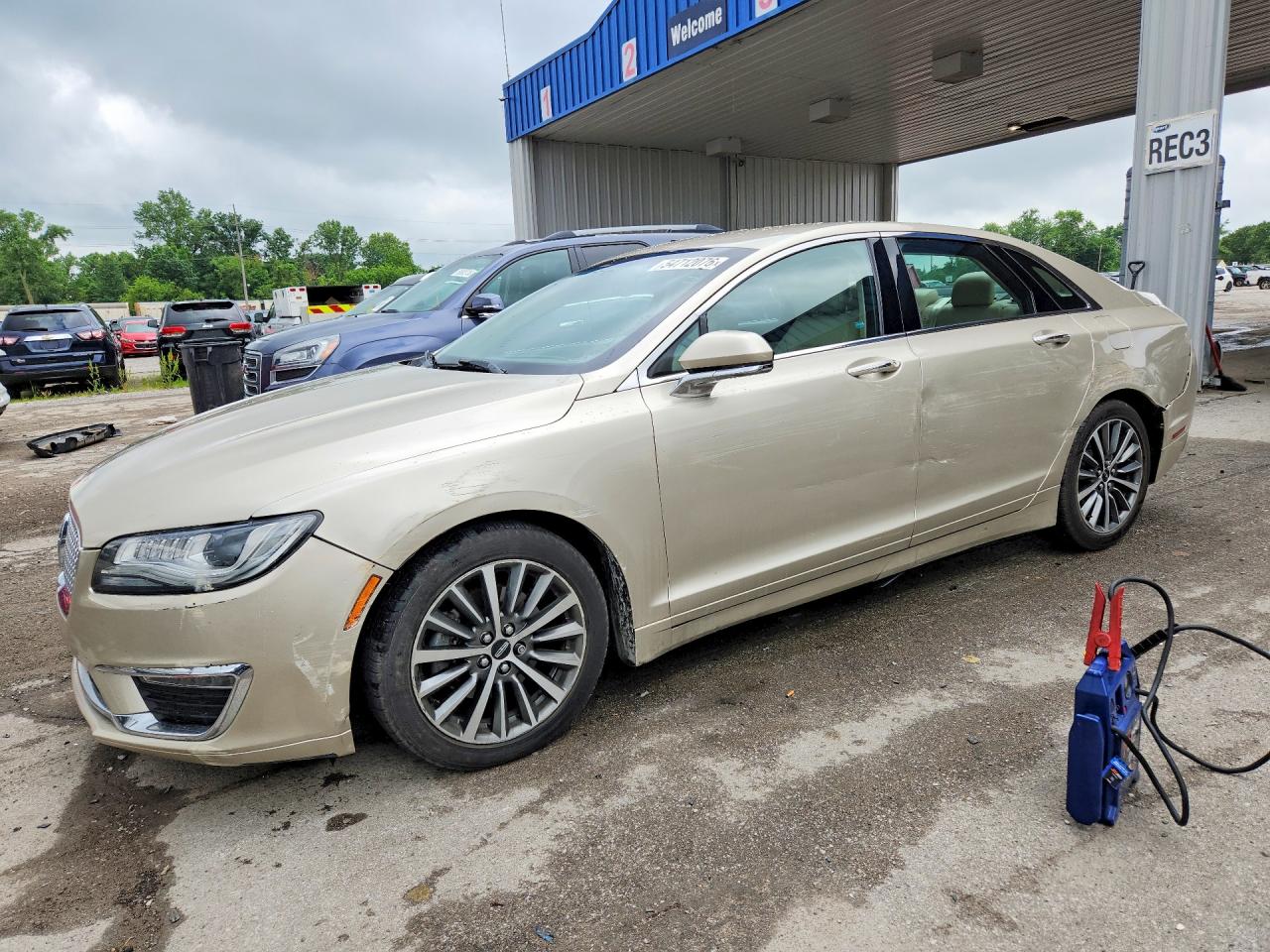 2017 Lincoln MKZ — Rear End — aukcja Copart in - fort wayne - 1