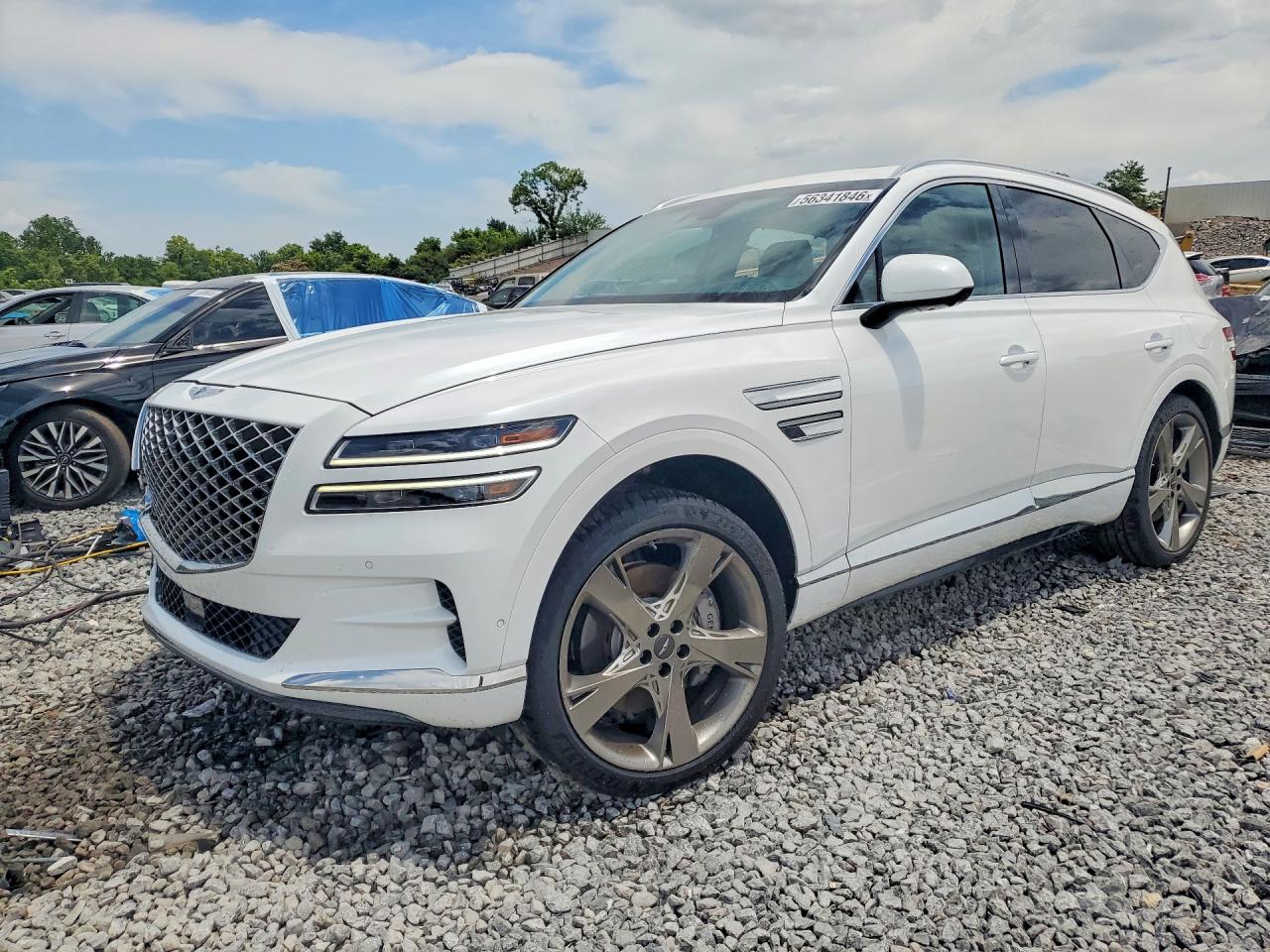 2024 Genesis GV80 — Side — aukcja Copart al - birmingham - 1