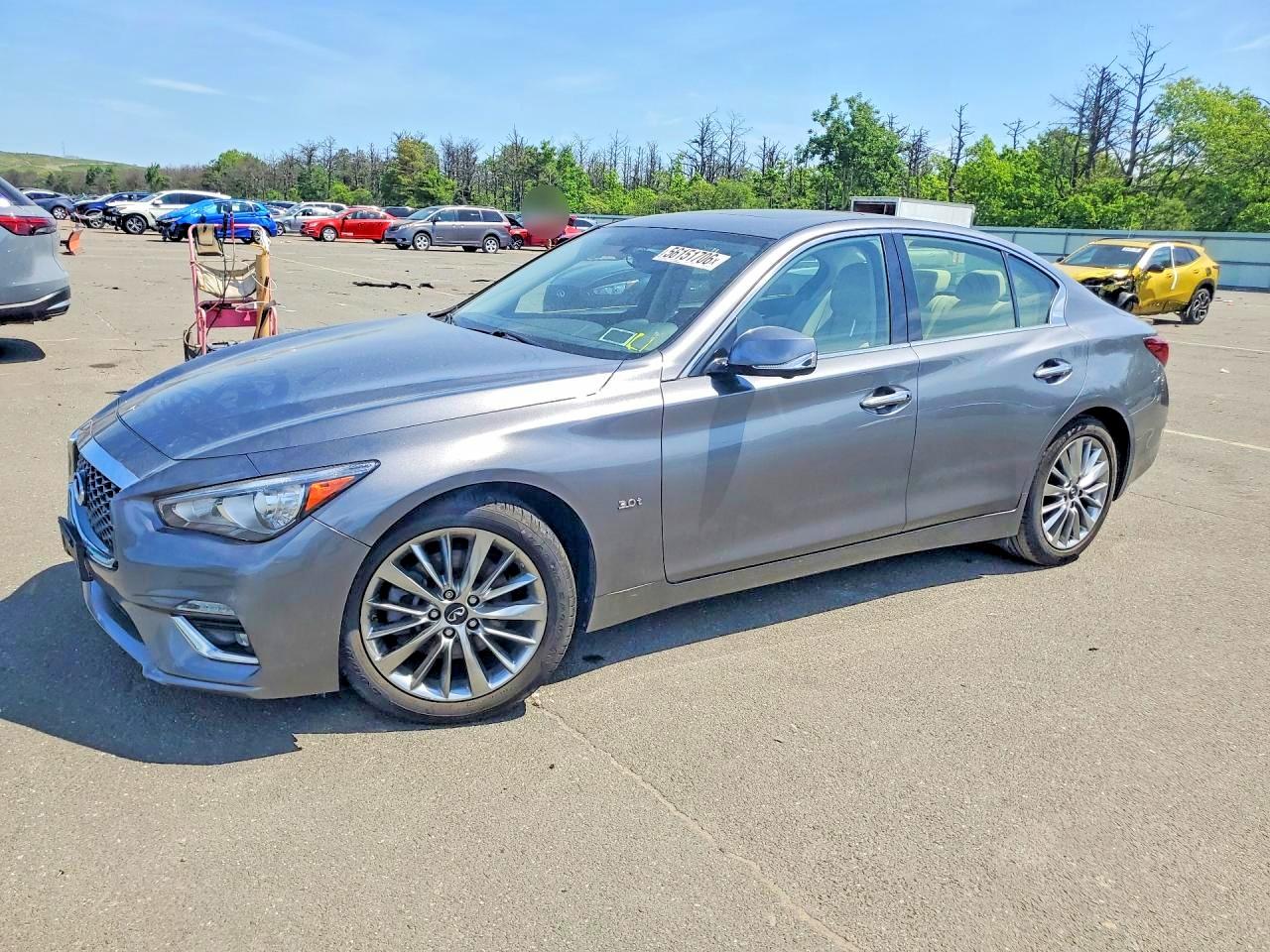 2020 Infiniti Q50 — Water/Flood — aukcja Copart ny - long island - 1