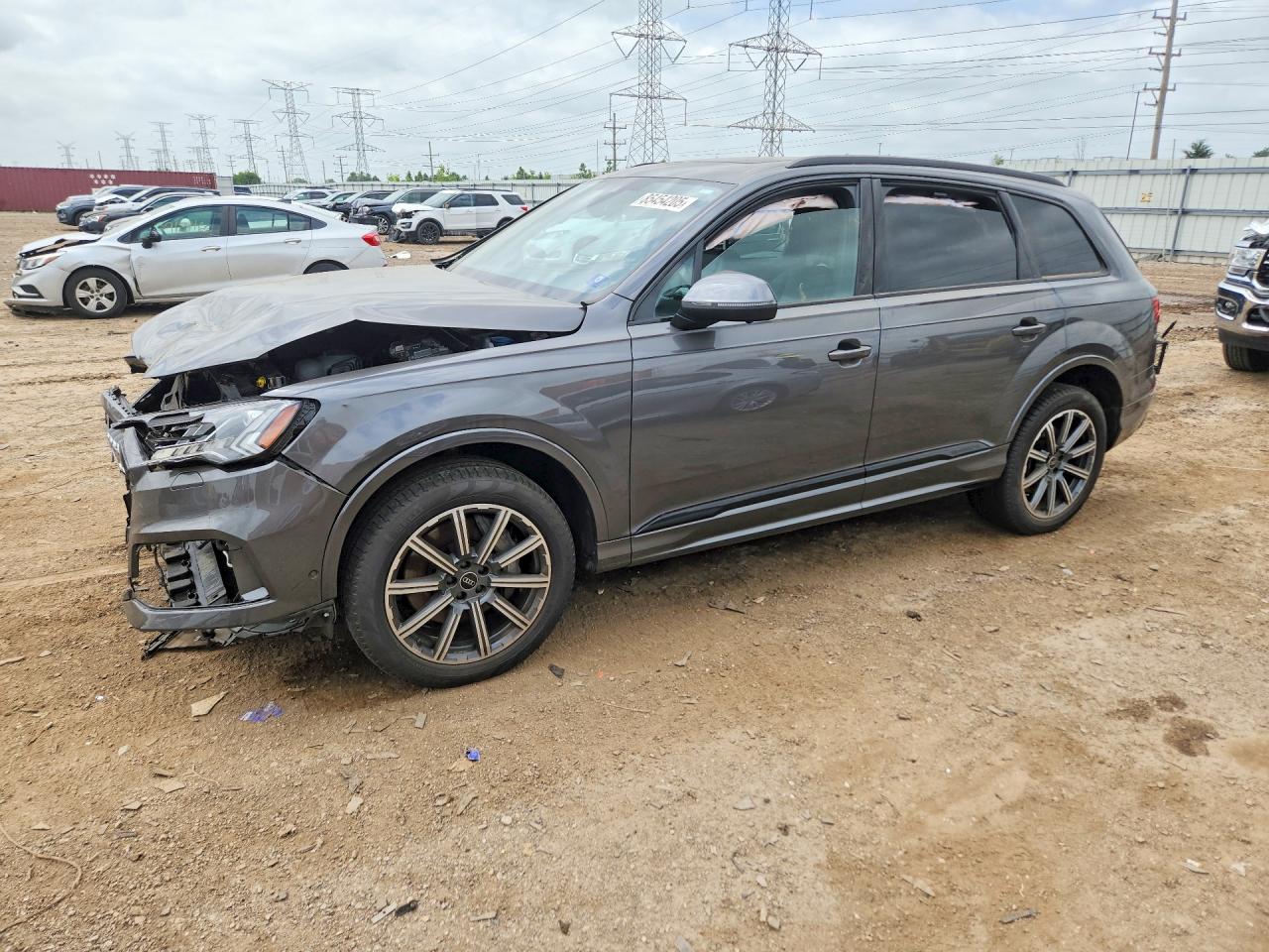 2024 Audi Q7 — Front End — aukcja Copart il - chicago north - 1