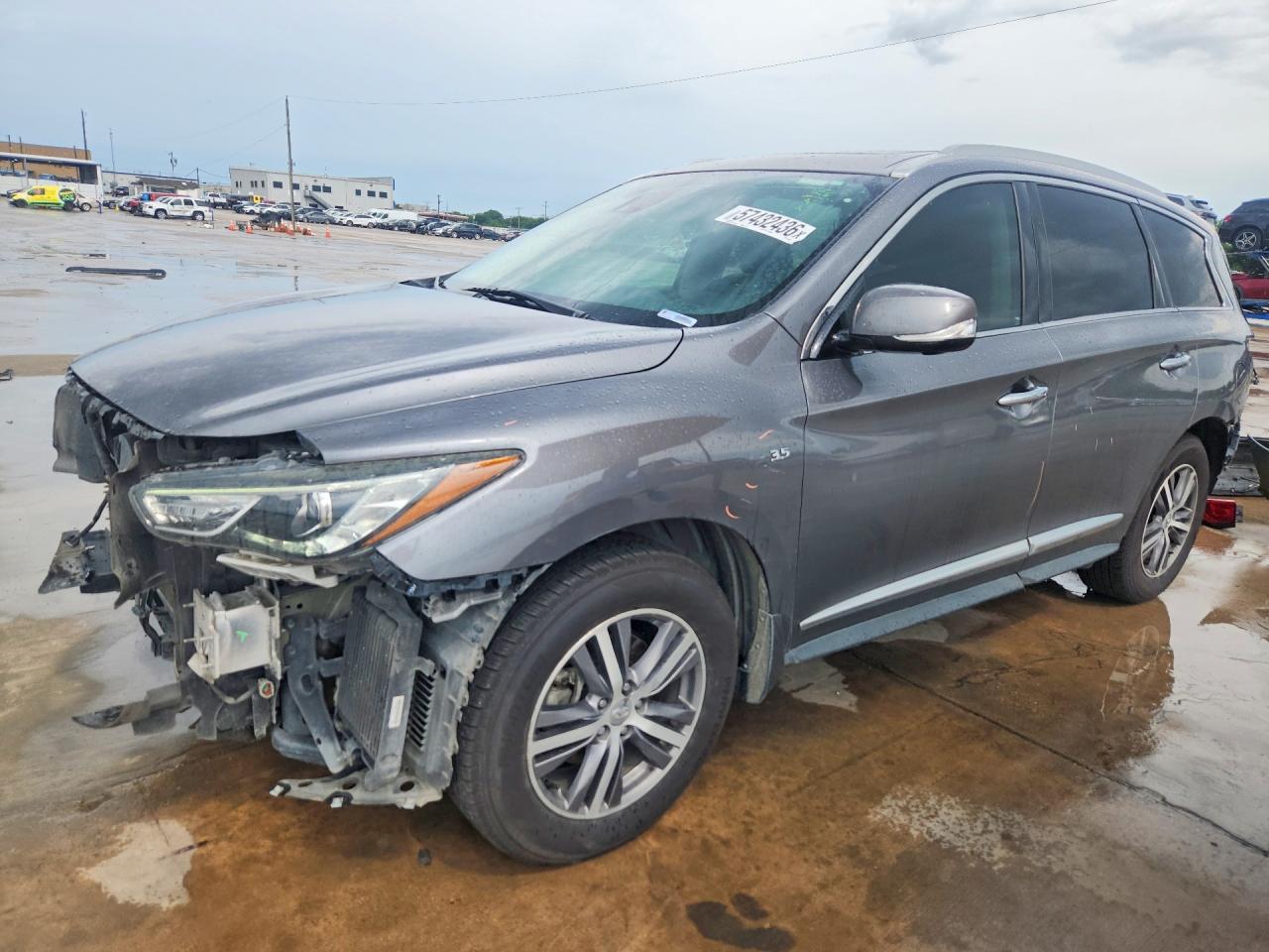 2020 Infiniti QX60 — Rear End — aukcja Copart tx - dallas - 1