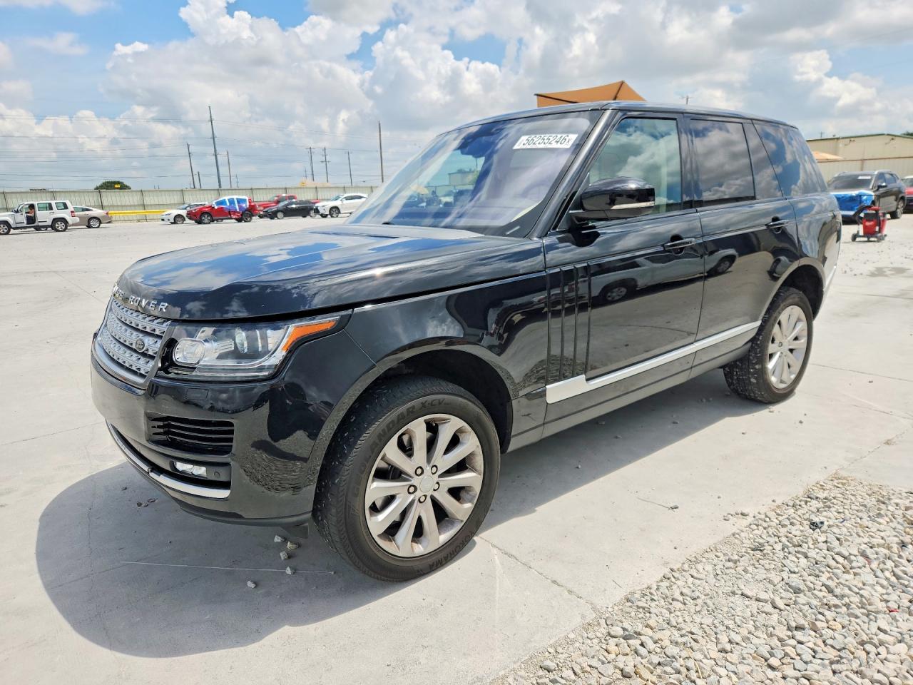 2016 Land Rover Range Rover — Front End — aukcja Copart tx - ft. worth - 1