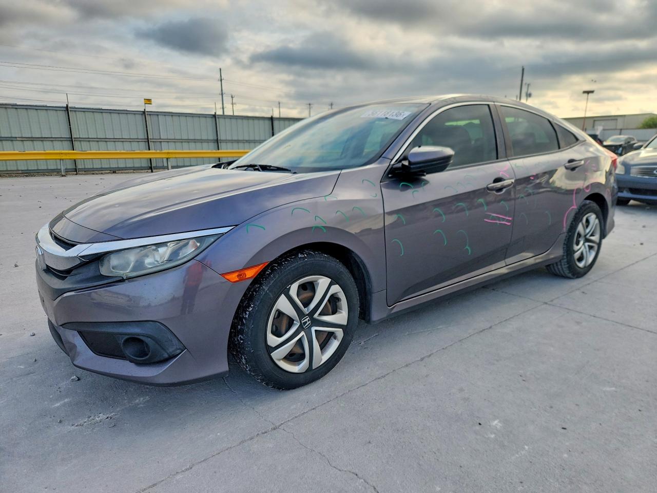 2018 Honda Civic — Hail — aukcja Copart tx - ft. worth - 1