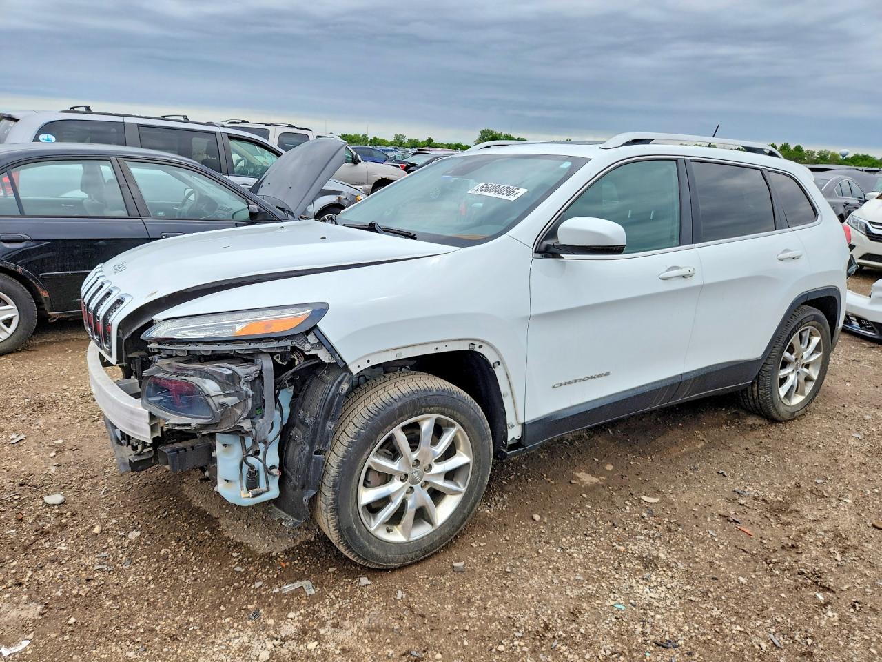 2014 Jeep Cherokee — Front End — aukcja Copart il - chicago north - 1