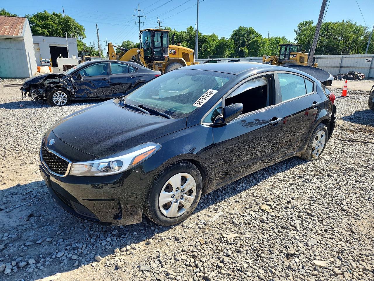 2017 Kia Forte — Side — aukcja Copart oh - columbus - 1