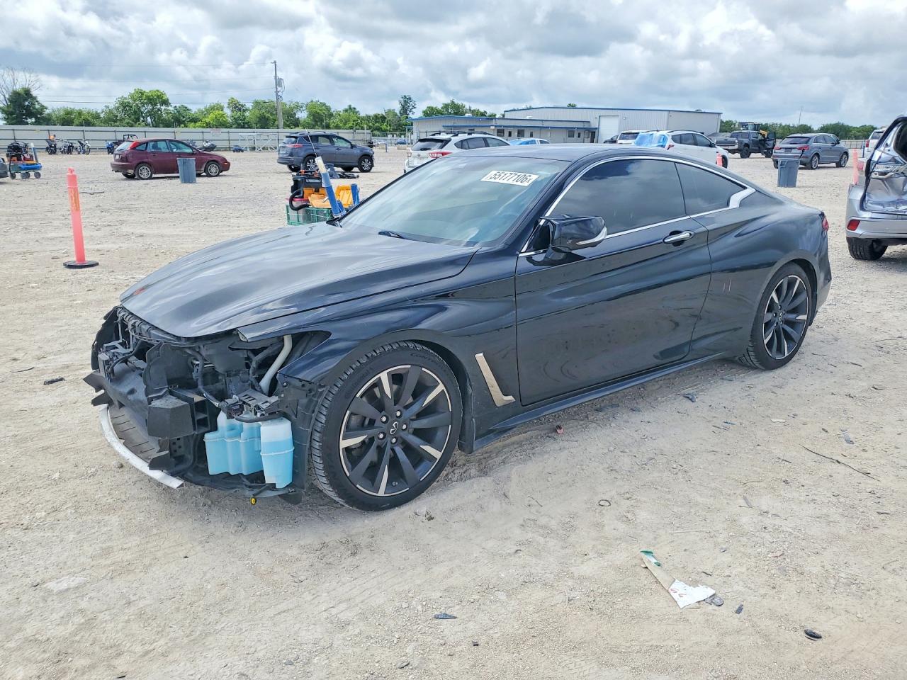 2021 Infiniti Q60 — Front End — aukcja Copart tx - austin - 1