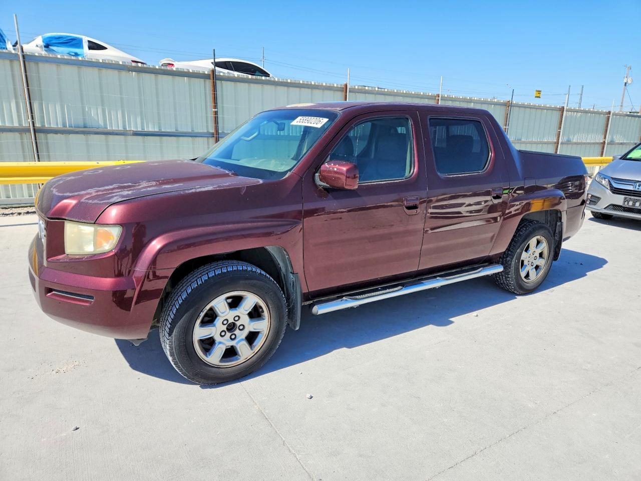 2007 Honda Ridgeline — Hail — aukcja Copart tx - ft. worth - 1