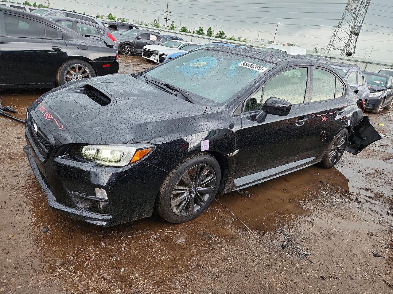 2015 Subaru WRX — Rear End — auction Copart il - chicago north - 1
