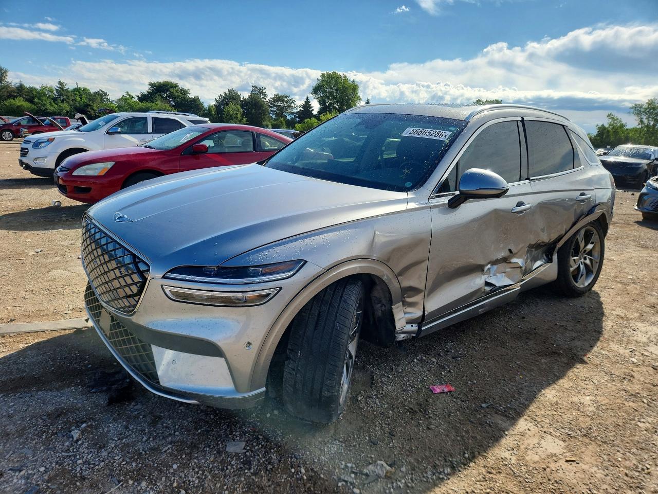 2023 Genesis GV70 — Side — aukcja Copart il - chicago north - 1