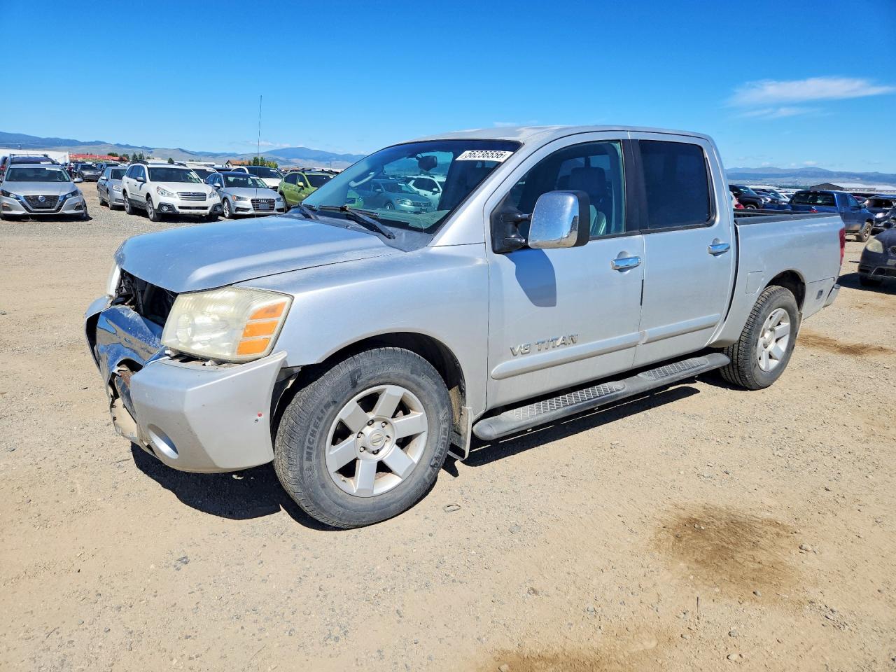 2005 Nissan Titan — Front End — aukcja Copart mt - helena - 1
