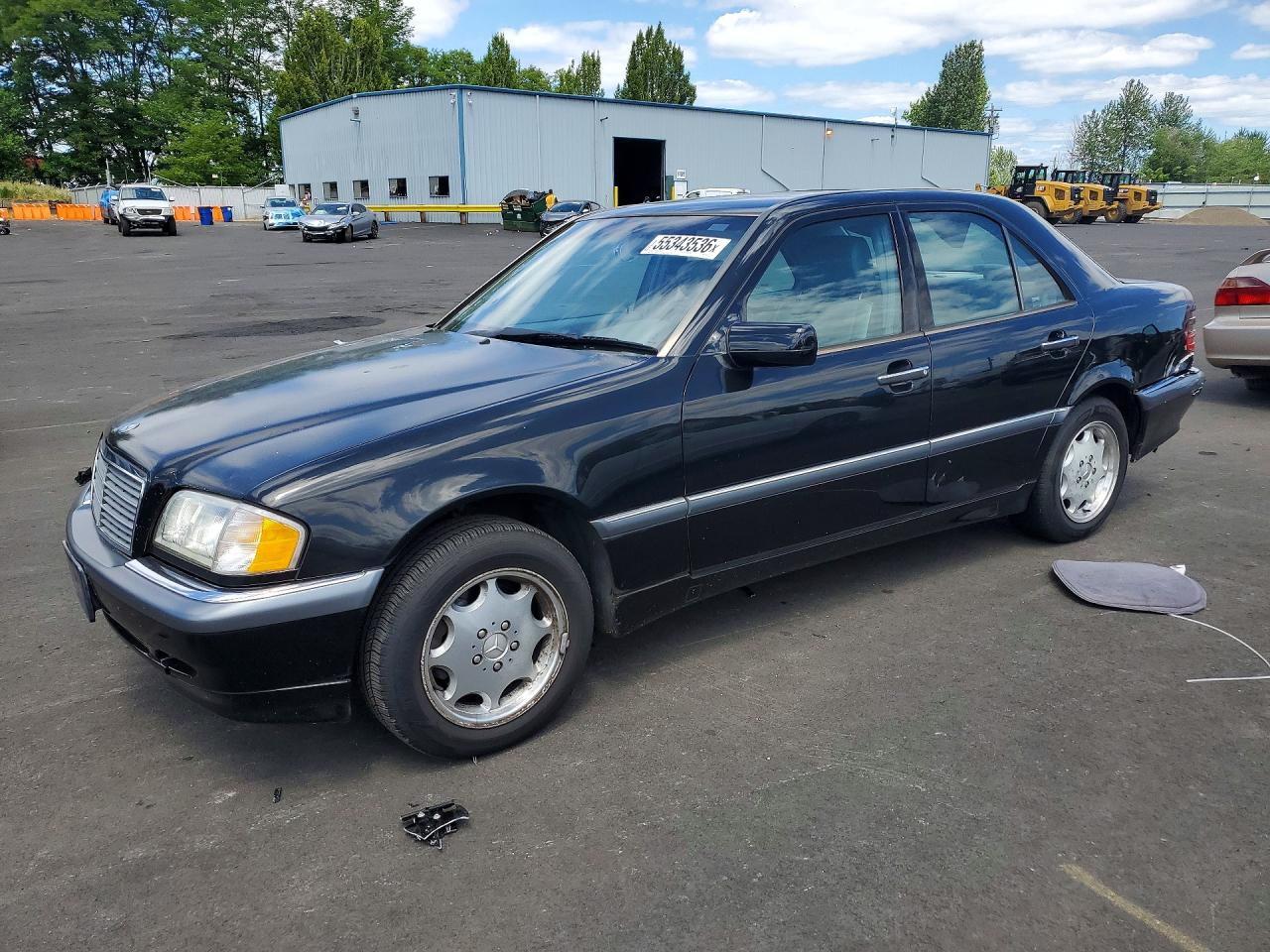 1999 Mercedes-Benz C-klasse — Rear End — aukcja Copart or - portland north - 1