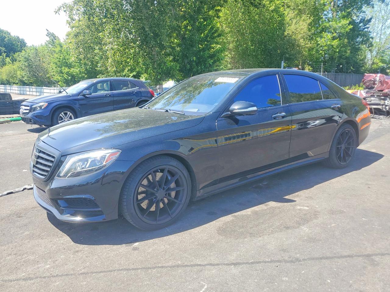 2016 Mercedes-Benz S-klasse — Rear End — aukcja Copart or - portland north - 1