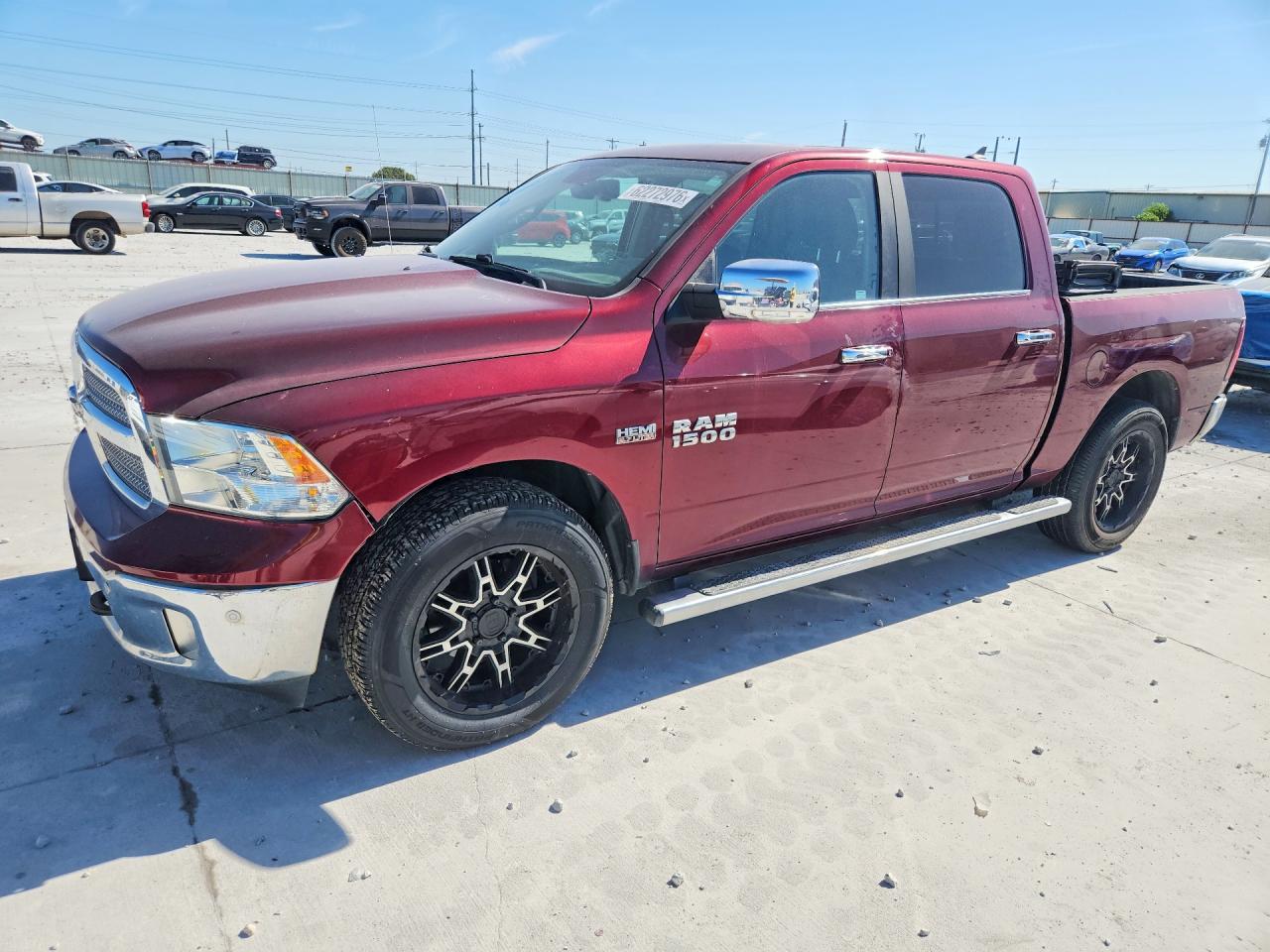 2018 RAM 1500 — Side — aukcja Copart tx - ft. worth - 1