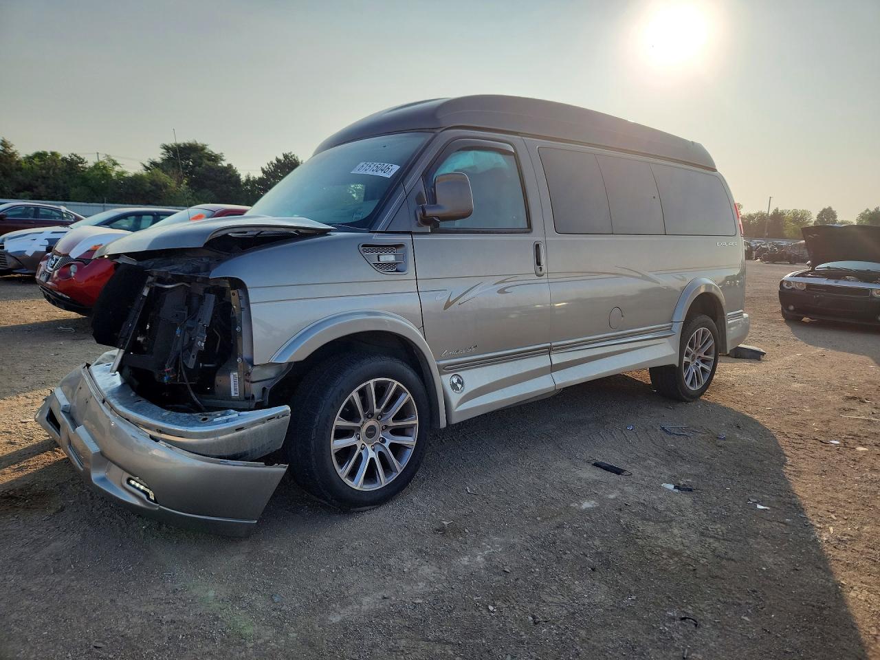 2021 GMC Savana — Front End — aukcja Copart il - chicago north - 1