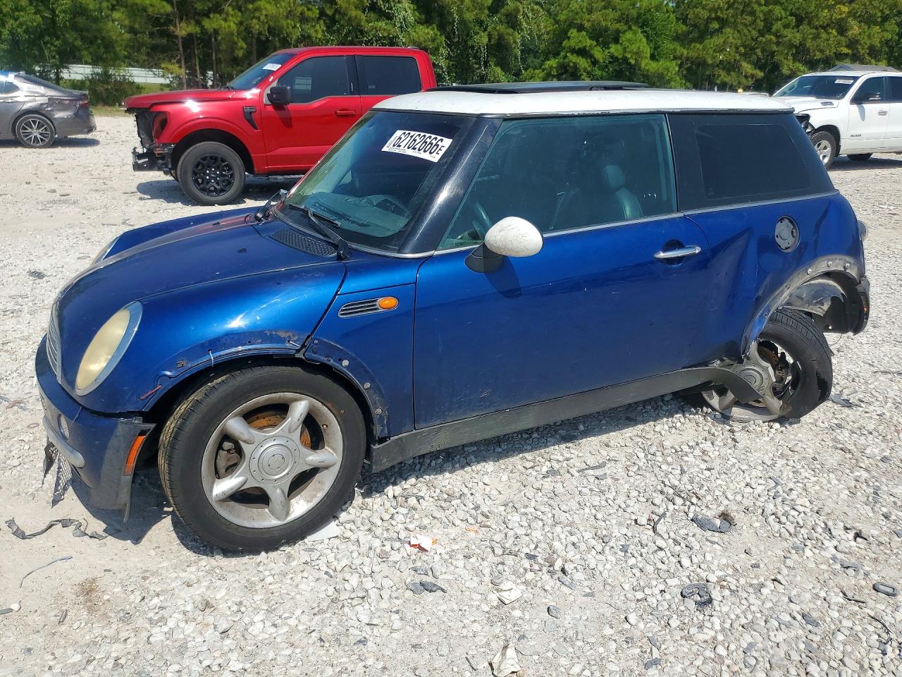 2003 MINI Cooper — Side — aukcja Copart tx - houston - 1