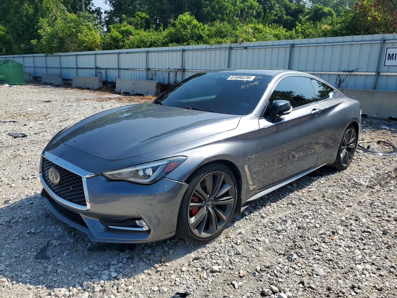 2019 Infiniti Q60 — Vandalism — aukcja Copart dunn sublot, 1795 dunn road, saint louis mo 63138 - 1