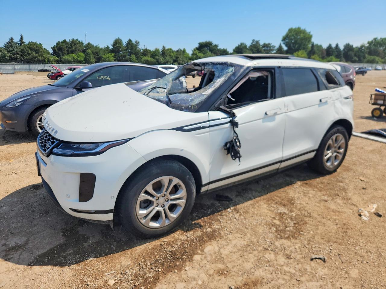 2021 Land Rover Range Rover Evoque — Rollover — aukcja Copart il - chicago north - 1