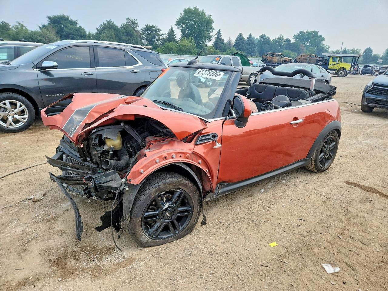 2013 MINI Cooper — Side — aukcja Copart il - chicago north - 1