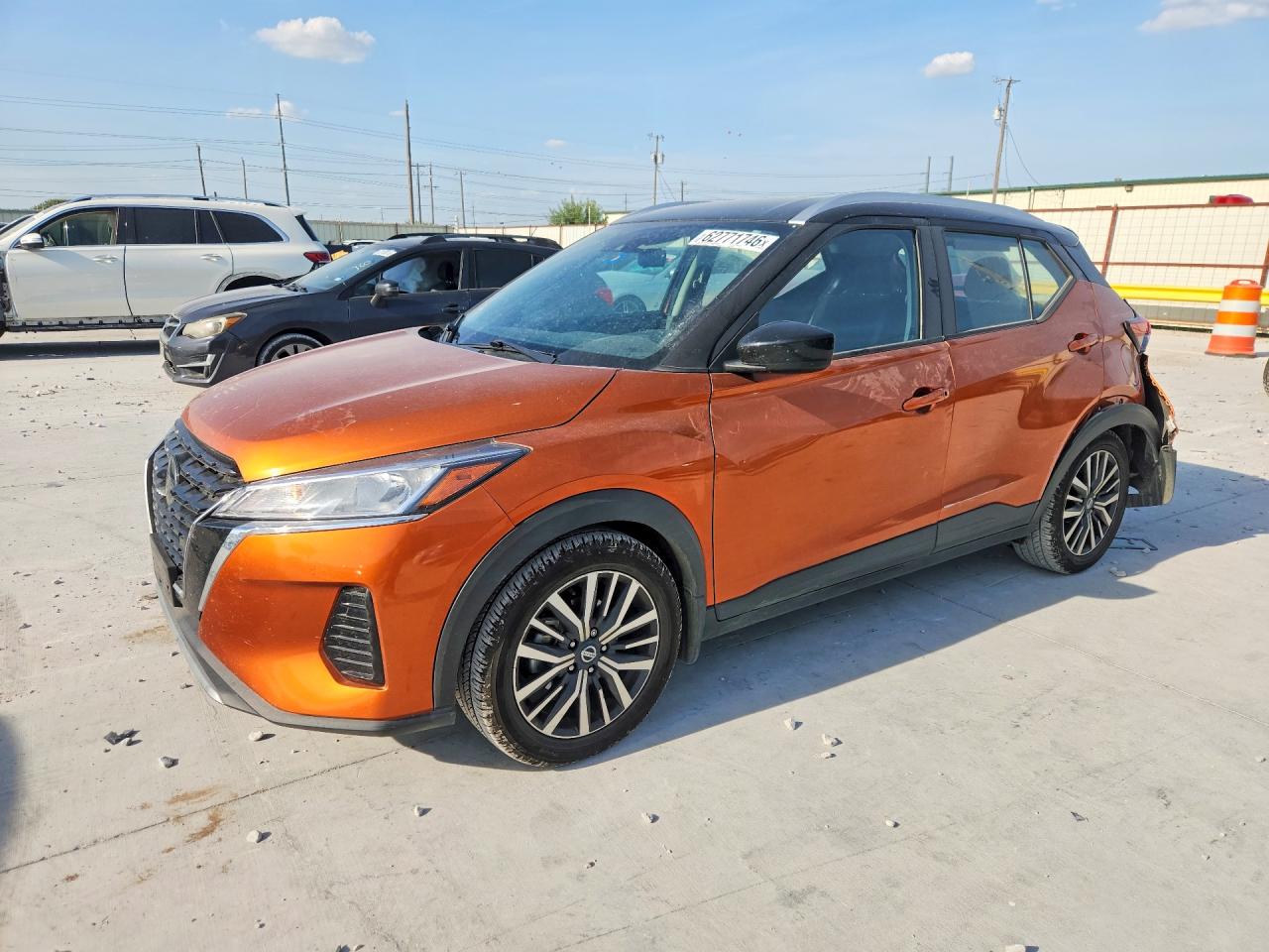 2021 Nissan Kicks — Rear End — aukcja Copart tx - ft. worth - 1