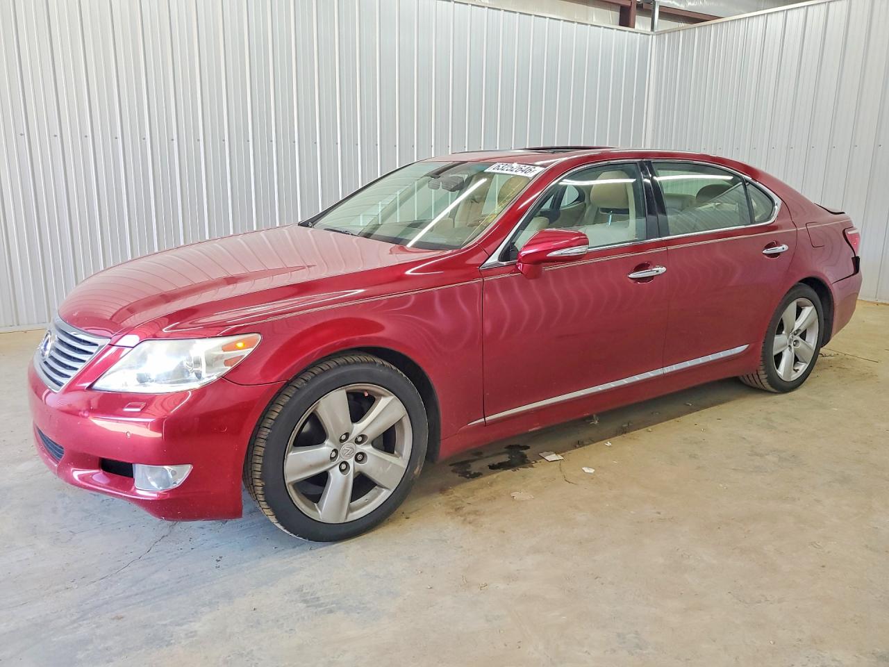 2010 Lexus LS — Rear End — aukcja Copart nc - mocksville - 1