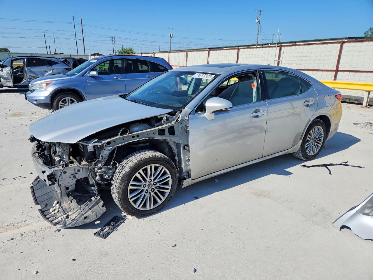2013 Lexus ES — Front End — aukcja Copart tx - ft. worth - 1
