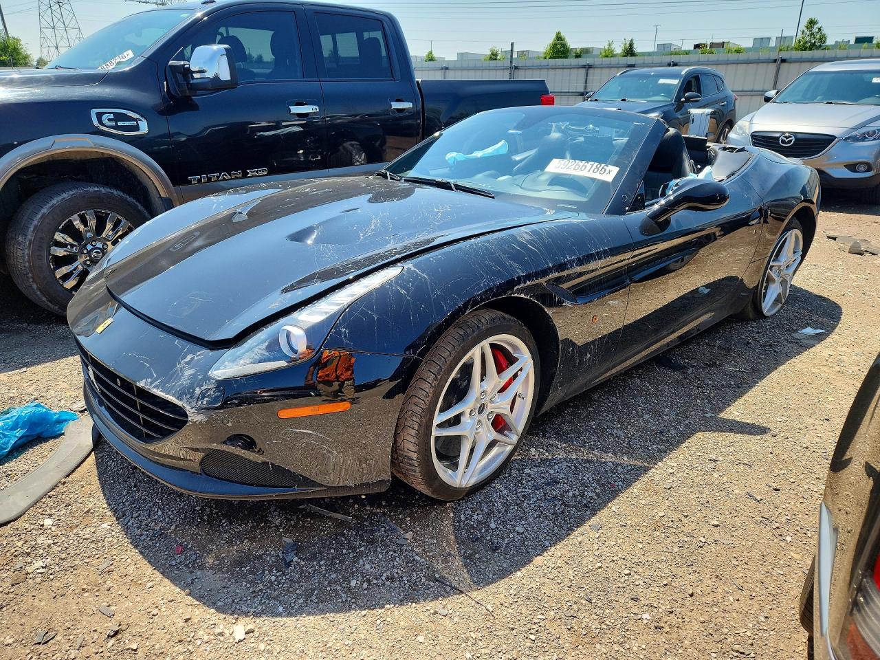 2015 Ferrari California — Rear End — aukcja Copart il - chicago north - 1