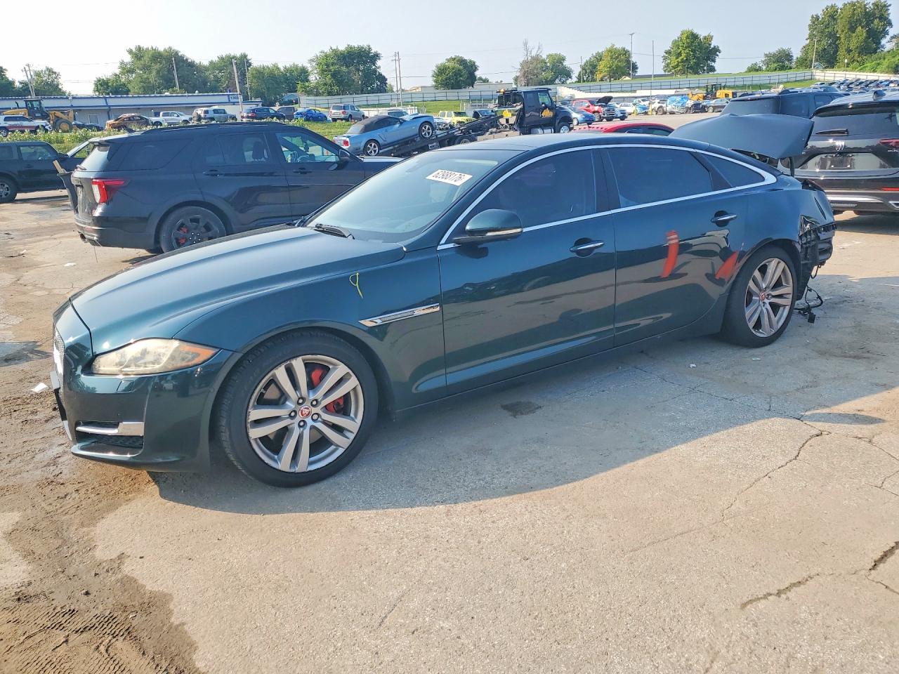 2016 Jaguar XJ — Rear End — aukcja Copart mo - st. louis - 1